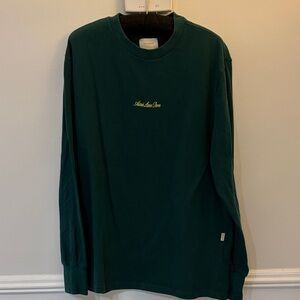 Aime Leon Dore Dark Green Long Sleeve Tee